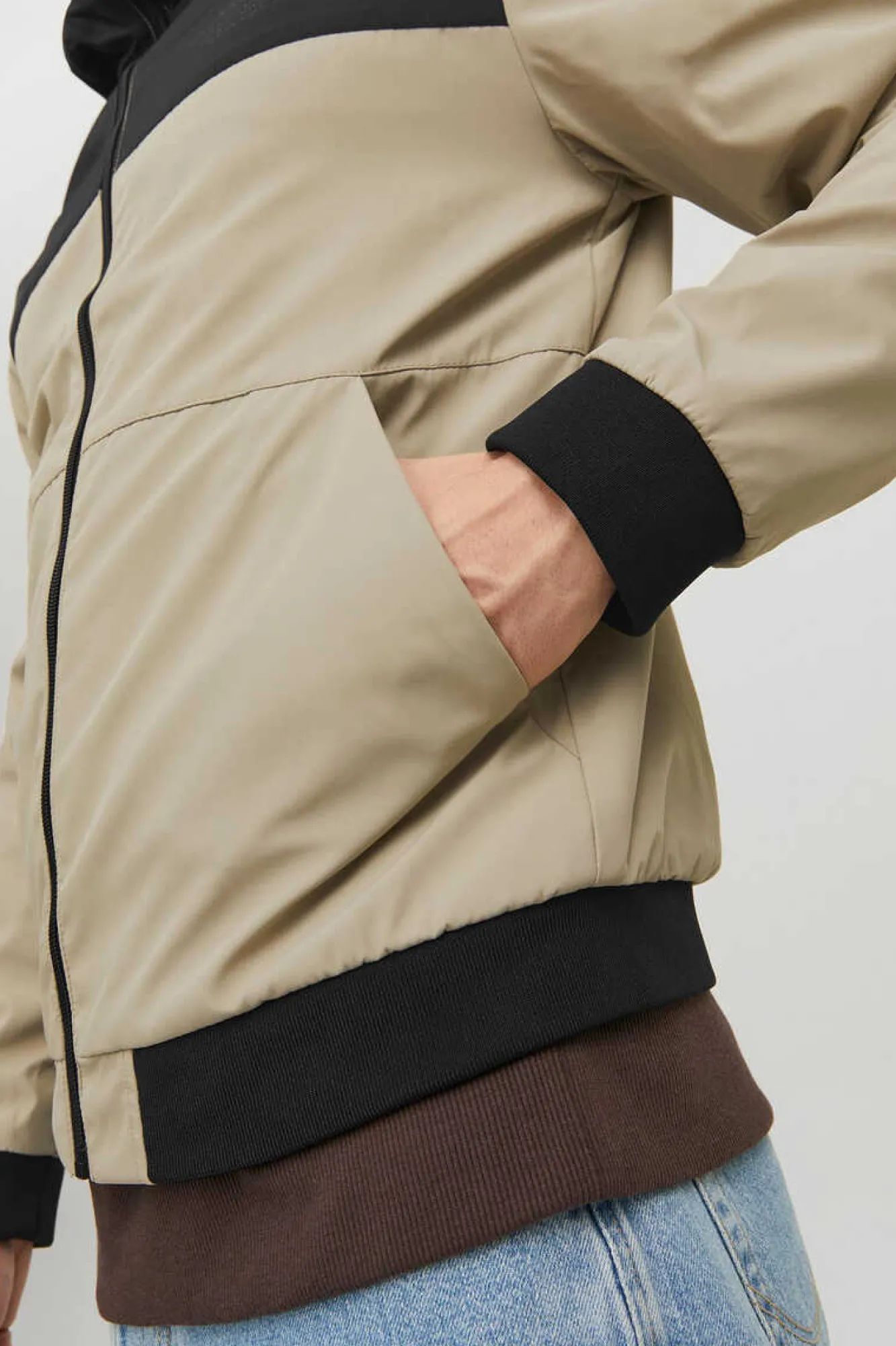 Jack & Jones Casaco Leve Corta-Vento Beige Best