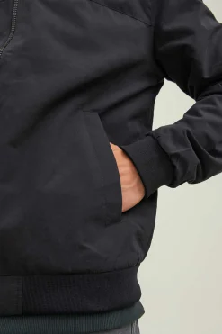 Jack & Jones Casaco Leve Corta-Vento Preto Clearance