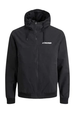 Jack & Jones Casaco Leve Corta-Vento Preto Clearance