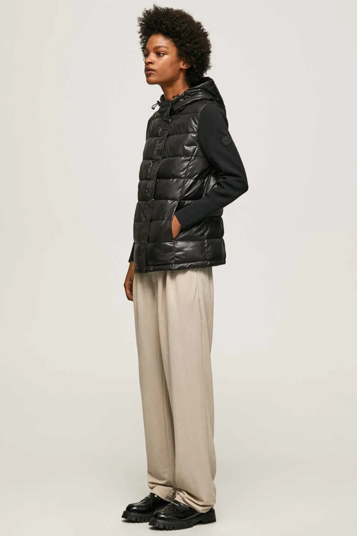 Pepe Jeans Blusoes E Casacos-Casaco Mulher Acolchoado Hibrido