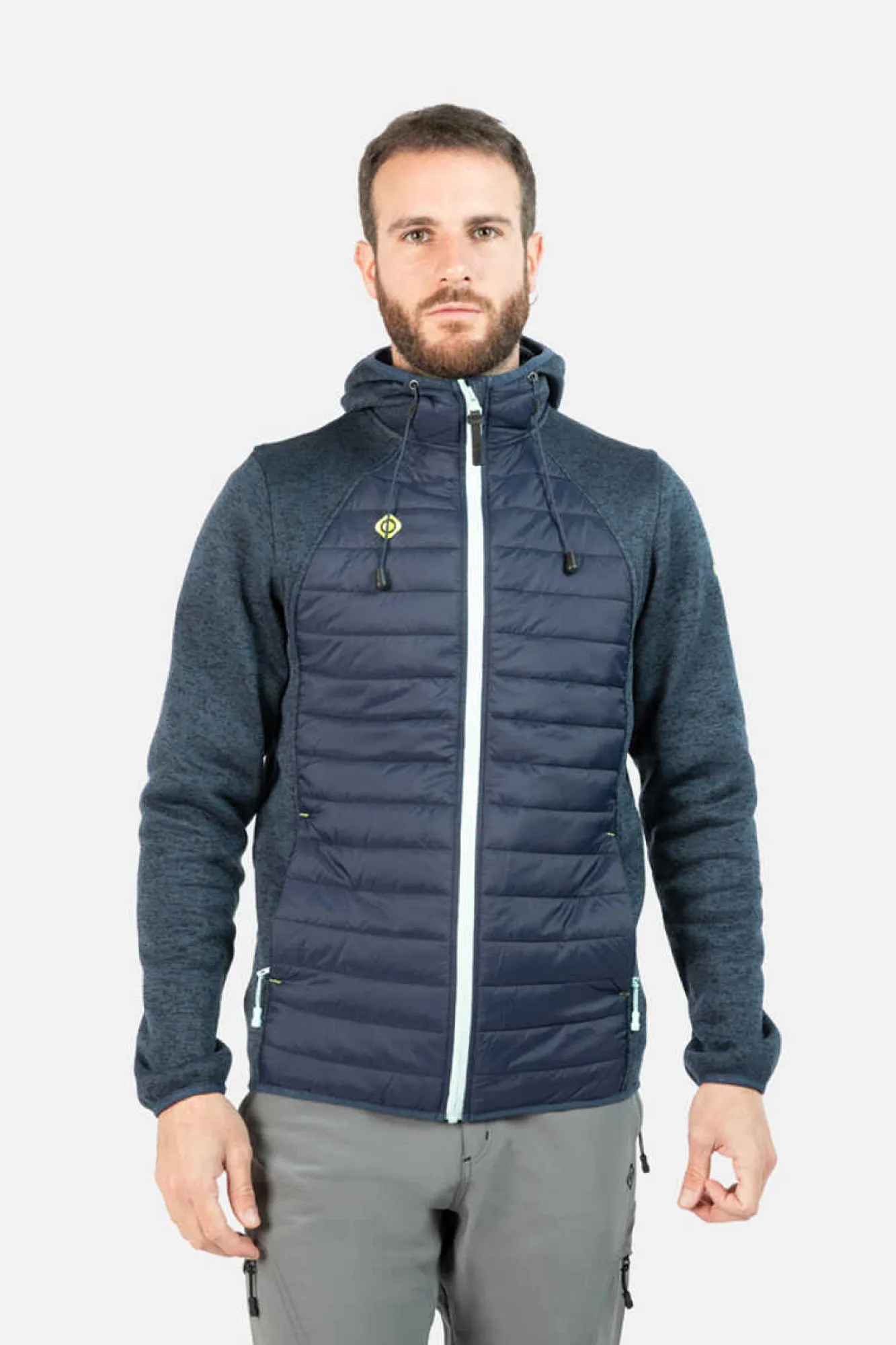 Izas Casaco Polar Com Enchimento De Fibra Navasa Azul Best