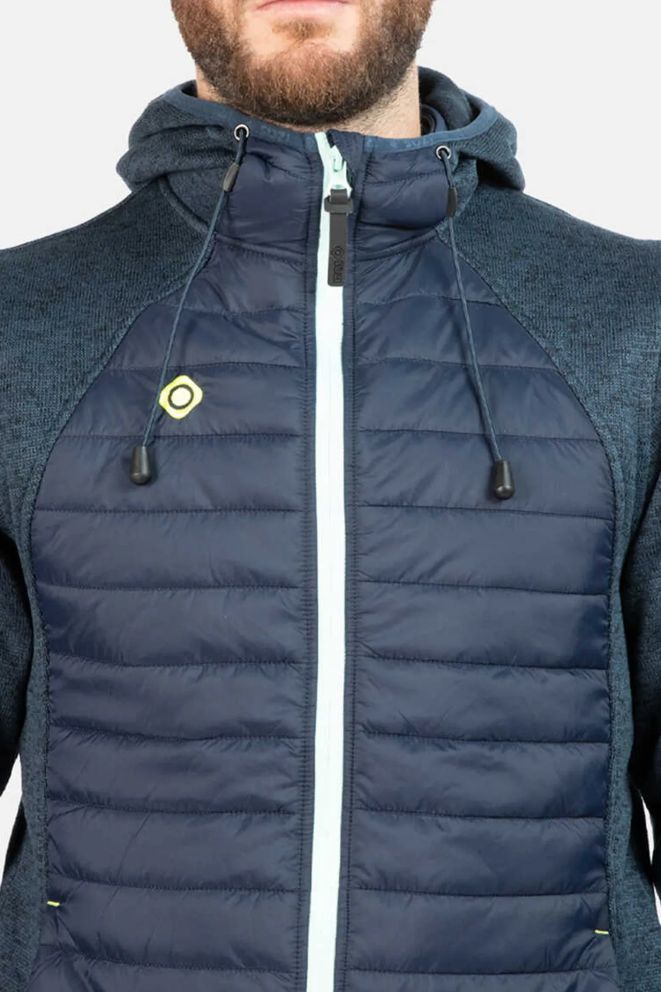 Izas Casaco Polar Com Enchimento De Fibra Navasa Azul Best