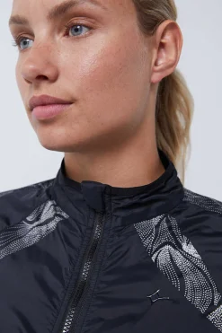 Dash and Stars Sweatshirts-Casaco Refletor Wind Resistant