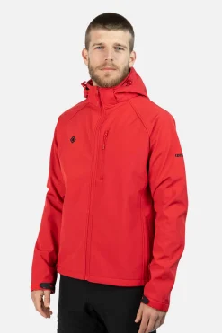 Izas Casaco Resistente Ao Vento Softshell Haiti Vermelho Best