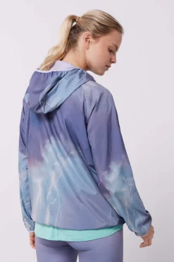 Dash and Stars Blusoes E Casacos-Casaco Reversivel Water-Repellent Lilas