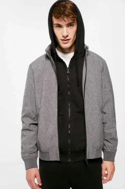 Springfield Casaco Tecnico Cinza Hot