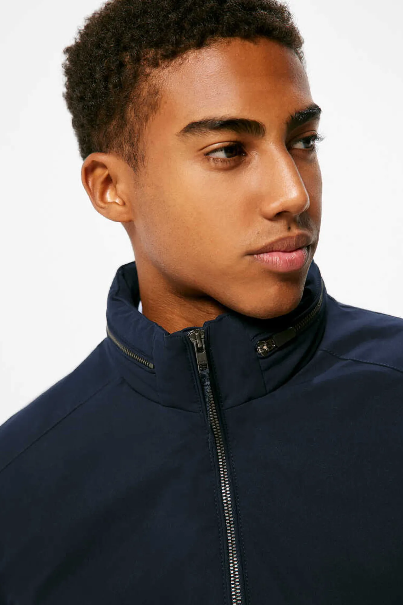 Springfield Casaco Tecnico Acolchoado Azul Clearance