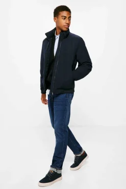 Springfield Casaco Tecnico Acolchoado Azul Clearance