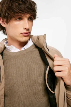 Springfield Casaco Tecnico Acolchoado Brown Best