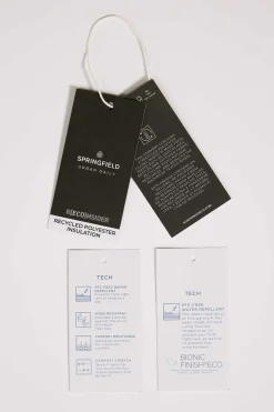 Springfield Casaco Tecnico Acolchoado Brown Best