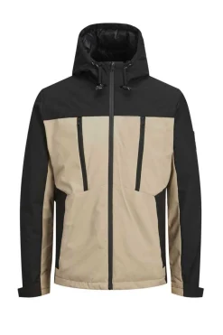 Jack & Jones Casaco Tecnico Com Capuz Castanho Hot