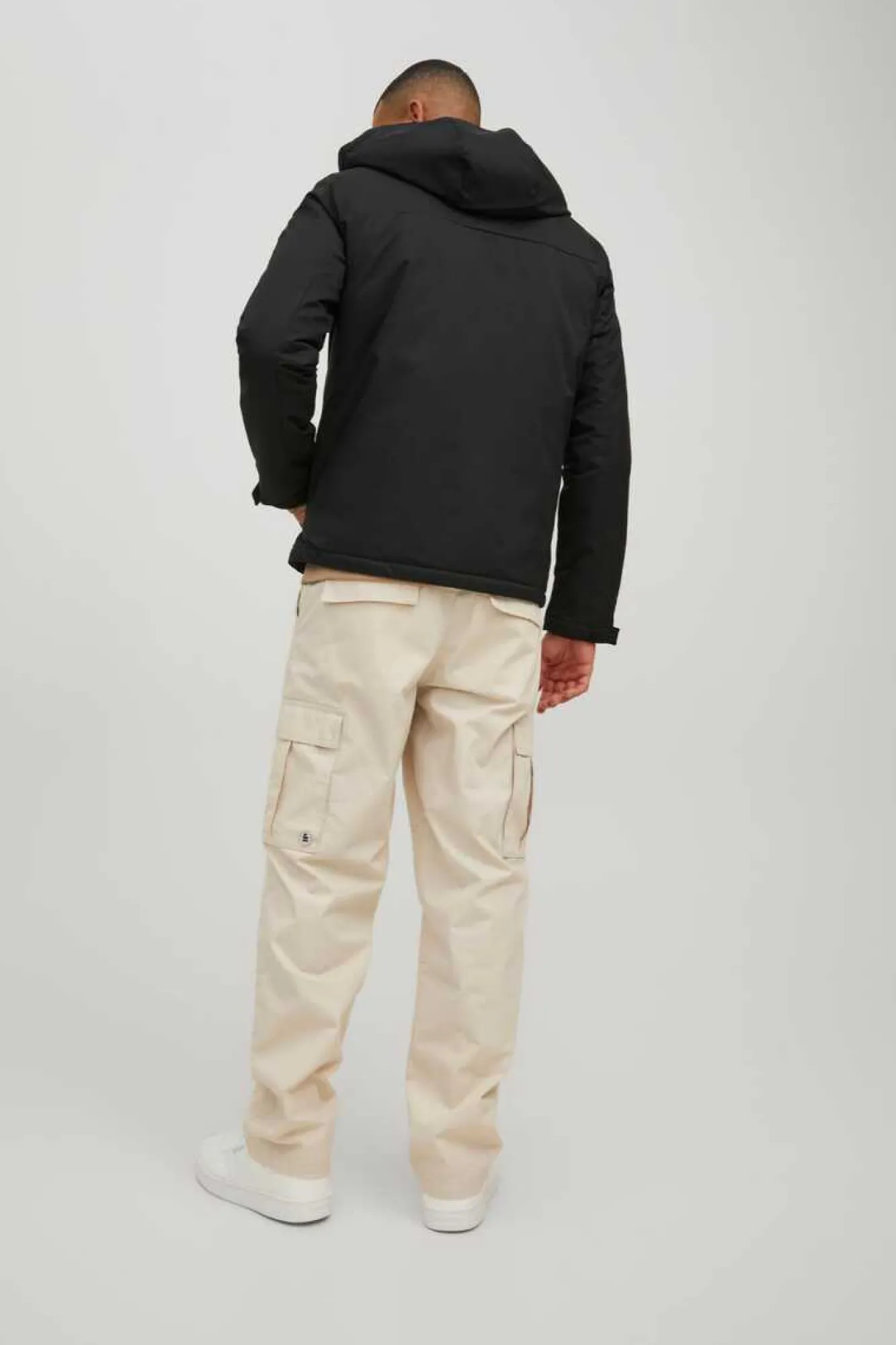 Jack & Jones Casaco Tecnico Com Capuz Preto Online