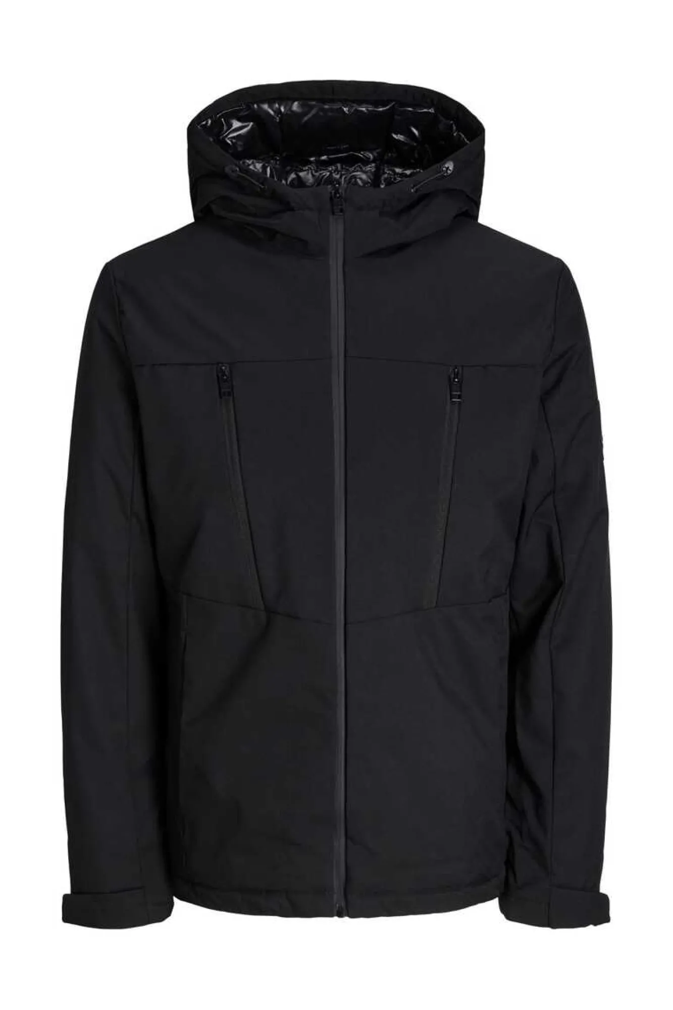 Jack & Jones Casaco Tecnico Com Capuz Preto Online