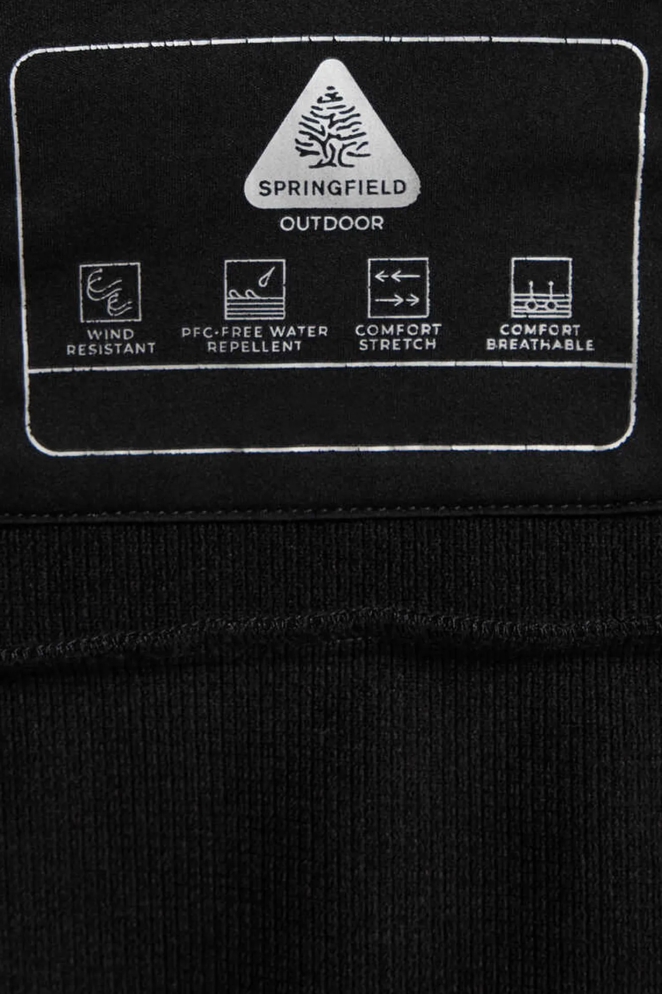 Springfield Casaco Tecnico Softshell Preto New