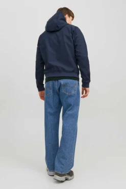 Jack & Jones Casaco Tecnico Softshell Com Capuz Marinho Clearance