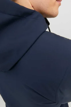 Jack & Jones Casaco Tecnico Softshell Com Capuz Marinho Clearance