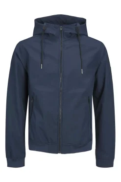 Jack & Jones Casaco Tecnico Softshell Com Capuz Marinho Clearance
