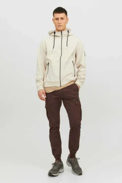 Jack & Jones Casaco Tecnico Softshell Com Capuz Cinza