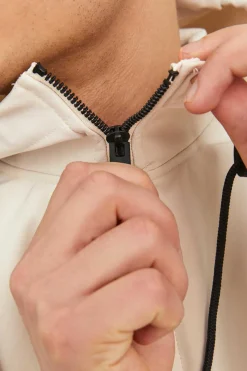 Jack & Jones Casaco Tecnico Softshell Com Capuz Cinza