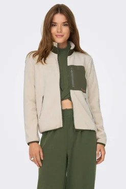 Only Play Blusoes E Casacos-Casaco Teddy