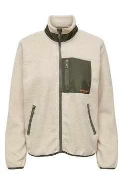 Only Play Blusoes E Casacos-Casaco Teddy