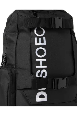 DC Shoes Chalkers 28L - Mochila Grande Para Skate Para Homem Preto Clearance