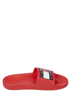 Tommy Jeans Chanclas Flag Roja Vermelho Real Sale