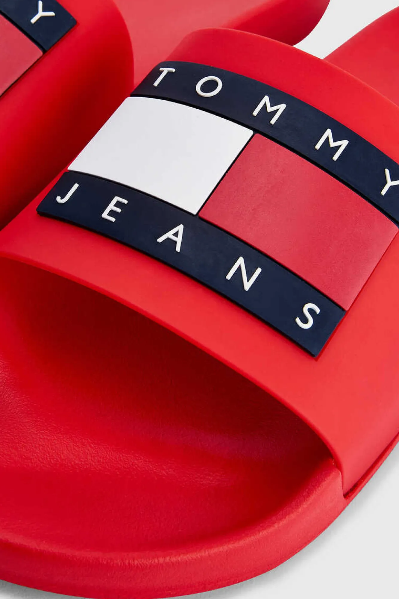 Tommy Jeans Chanclas Flag Roja Vermelho Real Sale