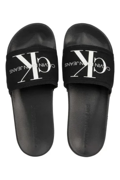 Calvin Klein Chinelos De Homem Preto Best