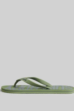 Superdry Chinelos Veganos Com Logo Vintage Logo Cinza