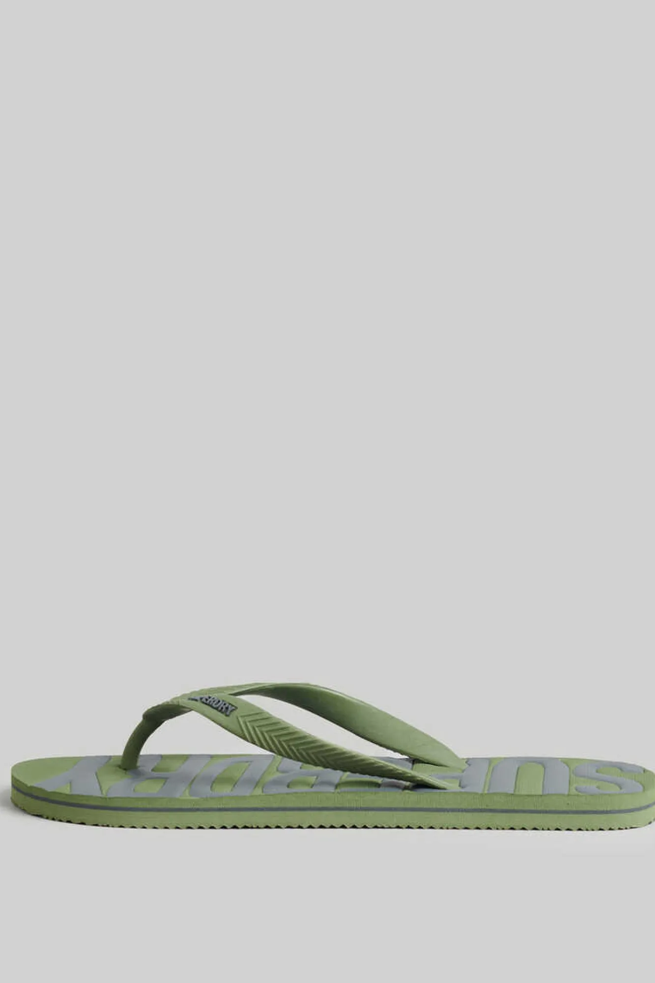 Superdry Chinelos Veganos Com Logo Vintage Logo Cinza
