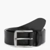 Calvin Klein Cinto De Pele Ck Preto Discount