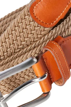 Jack & Jones Cinto Entrancado Castanho Discount