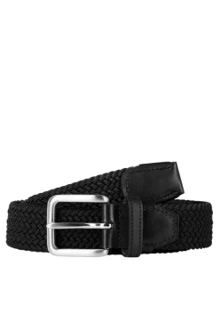 Jack & Jones Cinto Entrancado Preto Clearance