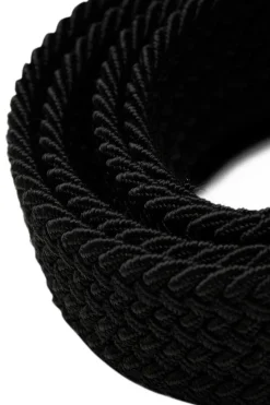 Jack & Jones Cinto Entrancado Preto Clearance