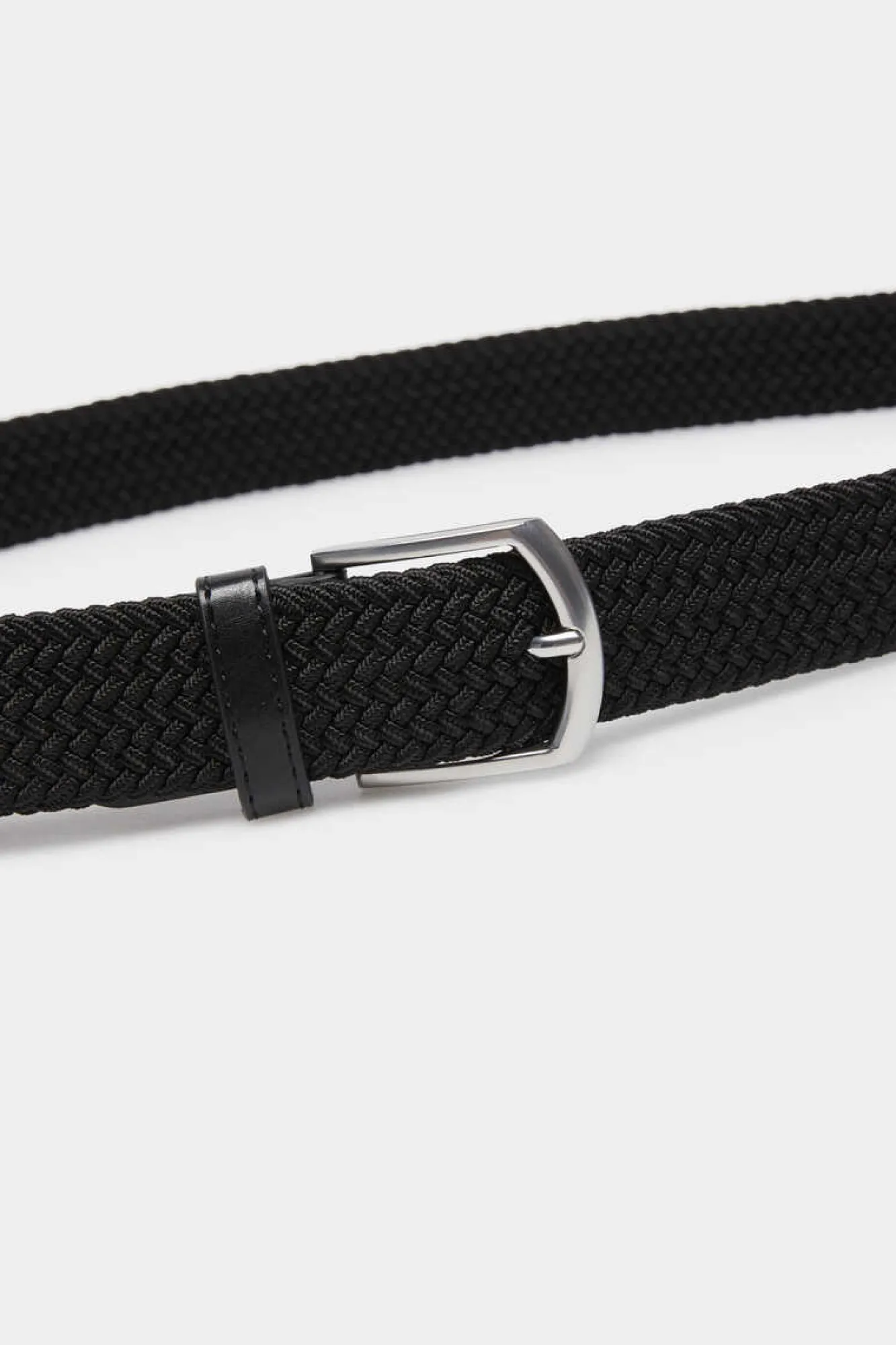 Springfield Cinto Entrancado Basico Monocolor Preto Outlet