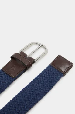 Springfield Cinto Entrancado Jaspeado Azulado Sale