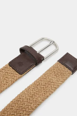 Springfield Cinto Entrancado Jaspeado Bege Medio Outlet