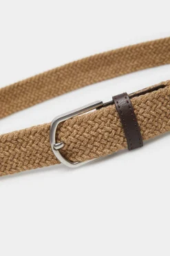 Springfield Cinto Entrancado Jaspeado Bege Medio Outlet