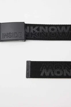Inside Cinto Lona Elastico Homem Preto Outlet