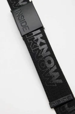 Inside Cinto Lona Elastico Homem Preto Outlet