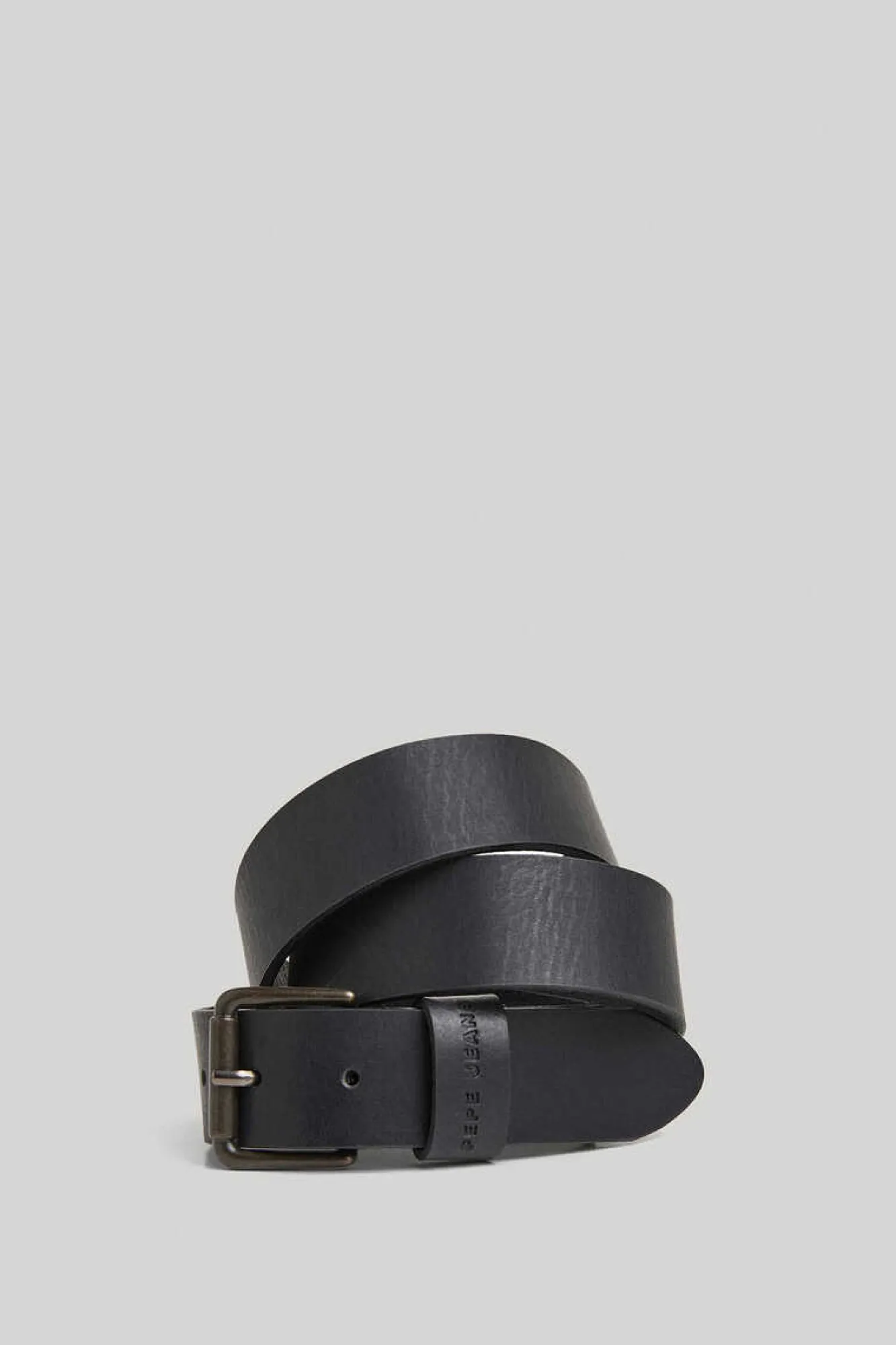 Pepe Jeans Cinto Pele Fivela Metalica Preto Clearance