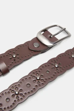 Springfield Cintos-Cinto Perfurados Pedras