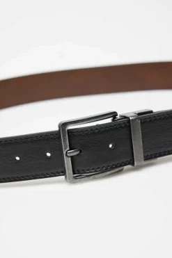 Springfield Cinto Texano Reversivel Preto Outlet