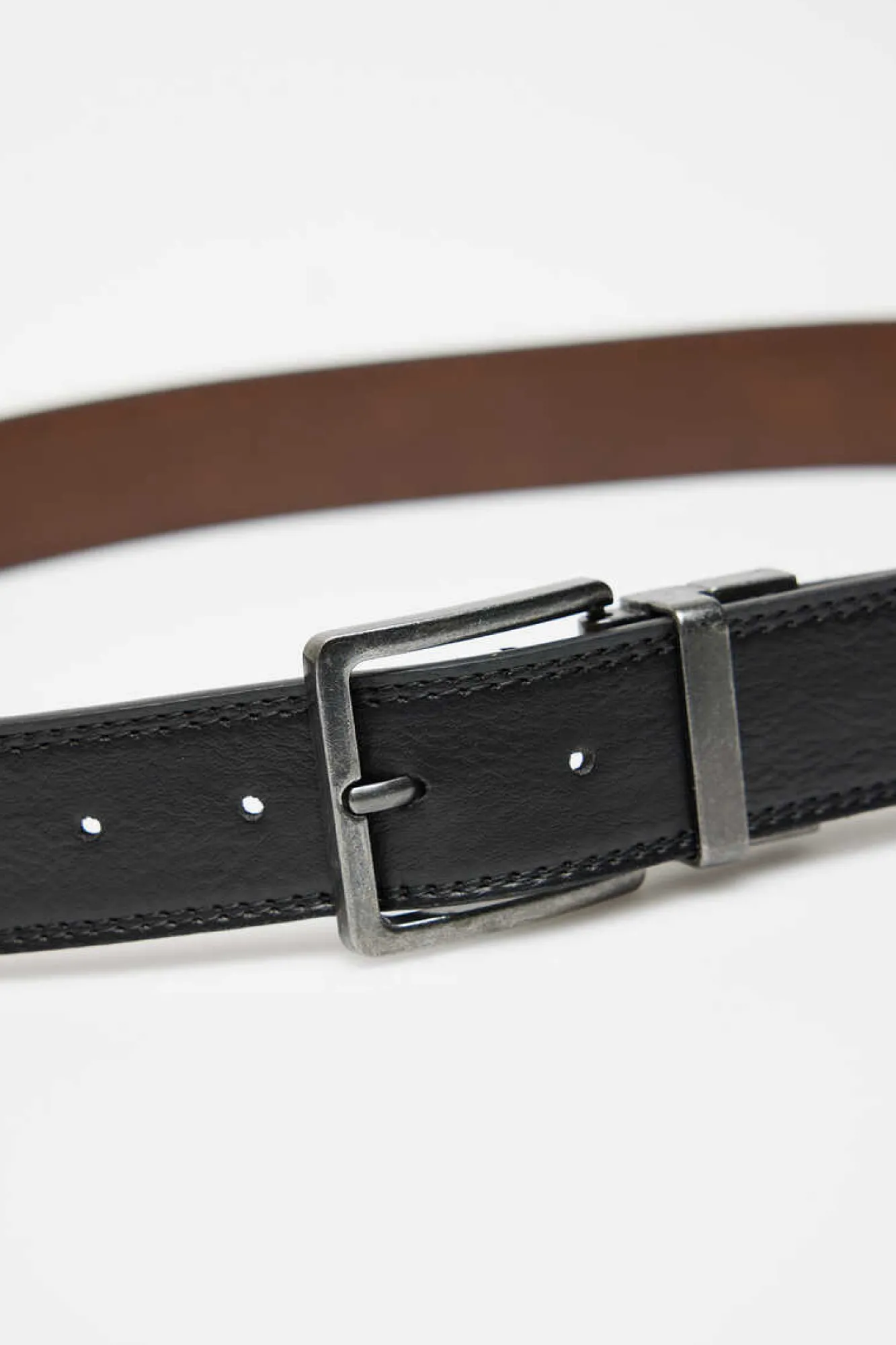 Springfield Cinto Texano Reversivel Preto Outlet