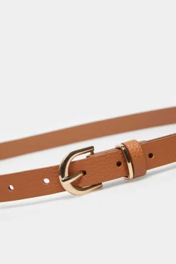 Springfield Cintos-Cinto Textura Fivela Dourada