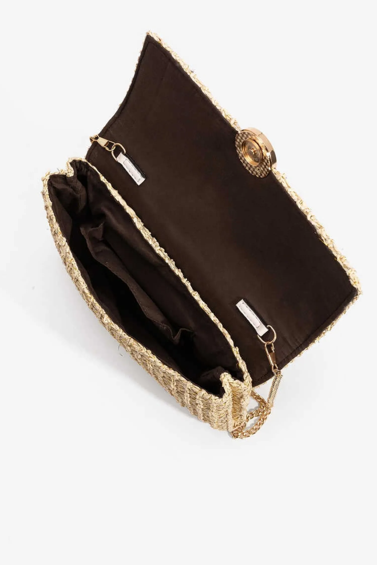 Vilanova Malas E Mochilas-Clutch De Festa Com Fio Metalizado