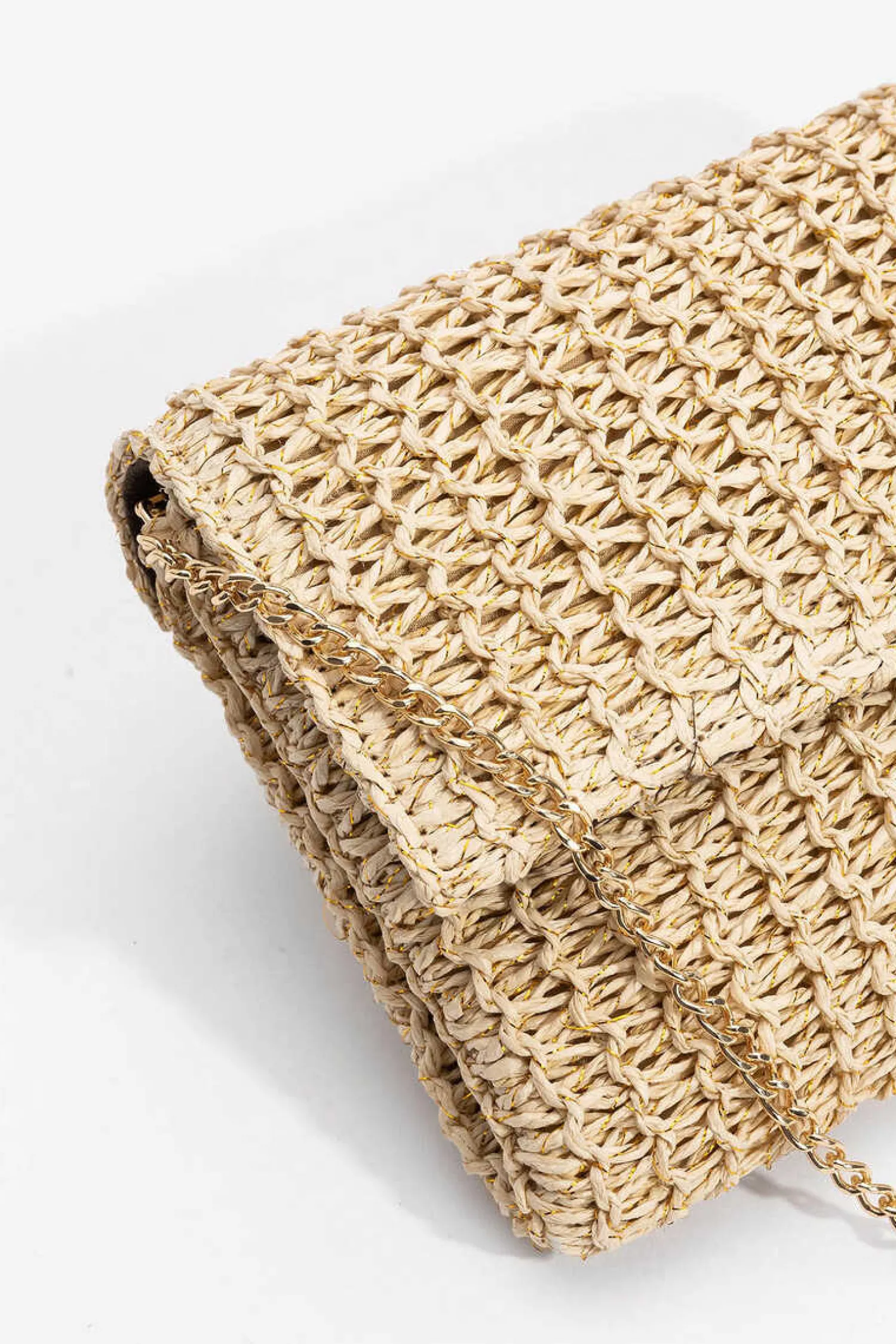 Vilanova Malas E Mochilas-Clutch De Festa Com Fio Metalizado