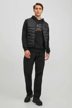 Jack & Jones Colete Acolchoado Preto