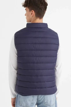 Inside Colete Acolchoado Azul New